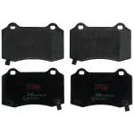 TXC1053 - : TRW PREMIUM BRAKING - CERAMIC BRAKE PAD SET - TXC1053 for TRW Image