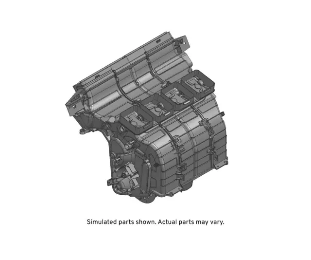 84861595 - : Heater and Air Conditioning Evaporator Case for Chevrolet: Silverado 1500, Silverado 1500 LTD, Silverado 2500 HD, Silverado 3500 HD | GMC: Sierra 1500, Sierra 1500 Limited, Sierra 2500 HD, Sierra 3500 HD Image