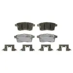 OEX1259 - : OEX Rear Disc Brake Pad Set Premium Ceramic for WAGNER BRAKE Image