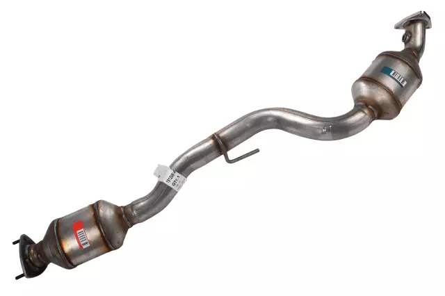 15120814 - : Passenger Side 3-Way Catalytic Converter with Pipe, Flange, Bushings, Hanger, and Studs for Chevrolet: Express 2500, Express 3500 | GMC: Savana 2500, Savana 3500 Image