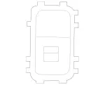 2229050309648V17 - Body: Window Switch for Mercedes-Benz Image