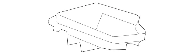 1718300044 - Body: Air Duct for Mercedes-Benz Image