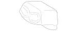 44795051019051 - Body: Belt Cover for Mercedes-Benz: Metris Image