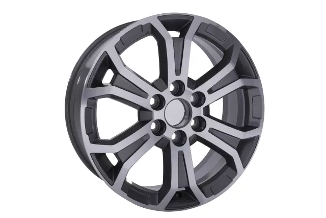 23115711 - : 19x7.5-Inch 6-Spoke Aluminum Wheel for GMC: Acadia Image