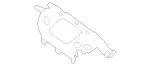1906903201 - Rear End: Trim, Rear Panel for Mercedes-Benz Image