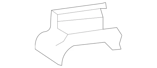 21191925207G50 - Body: Track Cover for Mercedes-Benz Image