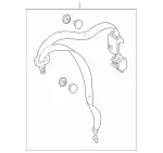 25486028019C94 - Electrical: Outer Belt Assembly for Mercedes-Benz Image