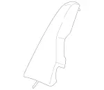 20492006007K53 - Body: Side Extension for Mercedes-Benz: C 63 AMG&amp;reg; Image image