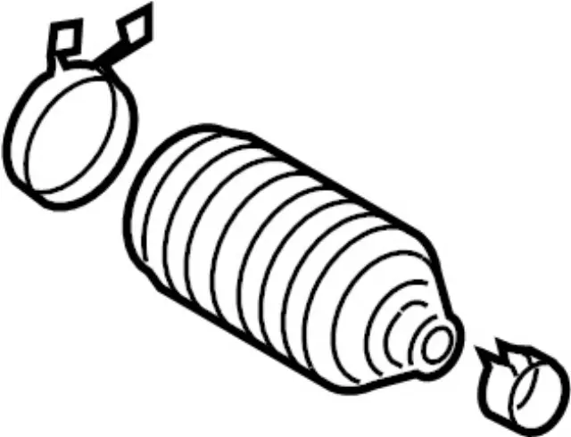 Tie Rod Boot - Infiniti (D8204-VG025)