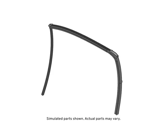 95157067 - : Passenger Side Front Door Window Frame Sealing Strip for Chevrolet: Spark, Spark EV Image