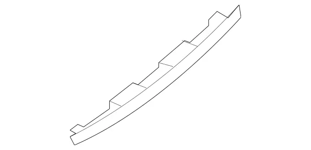 2047402293 - Trunk Lid: Handle Strip for Mercedes-Benz: C250, C300, C350, C63 AMG Image image