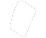 24792044018U01 - : Seat Back Cover for Mercedes-Benz Image