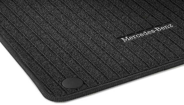 17768003039G32 - Interior: Rep Floor Mats Classic - 2-Piece - Black for Mercedes-Benz Image