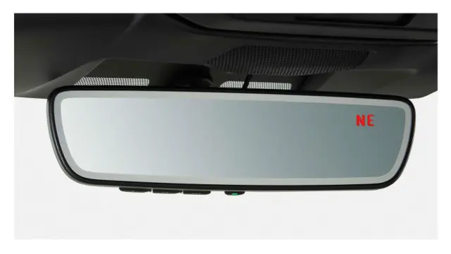 H501SVC100 - Interior: Auto-Dimming Mirror With Compass And Homelink for Subaru: WRX Image