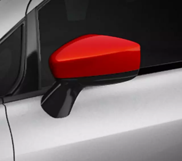 999L2441RD - Exterior: Side Mirror Caps Without Turn Signal - Red for Nissan: Versa Image