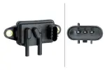 9409391 - : HELLA Exhaust Gas Differential Pressure Sensor 009409391 for Hella Image