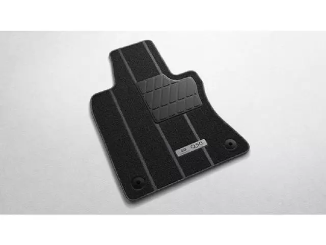 Carpeted Floor Mats - Q50 / Sport / Black - Infiniti (999E2J6000)