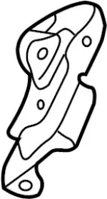 88451CG000 - Body: Recliner for INFINITI: FX35, FX45 Image