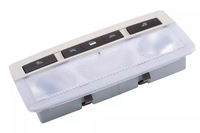 Jet Black Center Reading and Courtesy Lamp - GM (84141734)