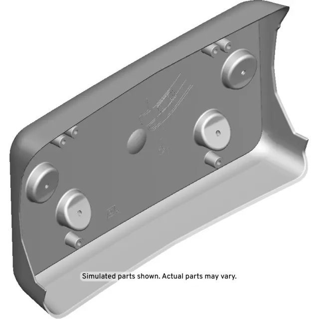 84699402 - Body: License Bracket for Chevrolet: Suburban, Tahoe Image
