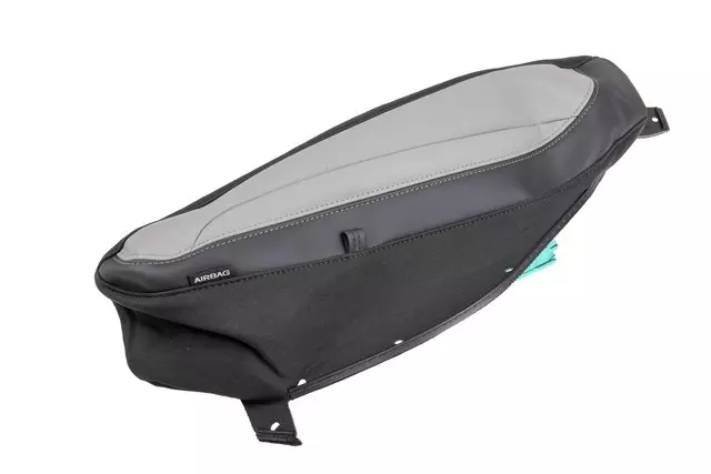 95083397 - : Medium Titanium Rear Passenger Side Seat Back Side Cover for GM Image