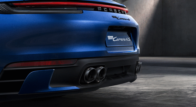 992044202 - : Sports Tailpipes - Black for Porsche: 911 Image