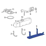 F87Z9A147CA - Body: Skid Plate for Ford: Ranger Image