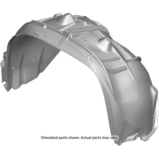 84533748 - Body: Fender Liner for GMC: Sierra 1500, Sierra 1500 Limited Image
