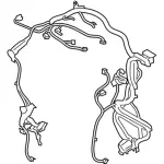 GN1Z12A581LA - Electrical: Engine Harness for Ford: EcoSport Image