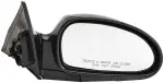 955733 - : Side View Mirror - Right Power, Non-Heated for Dorman Image
