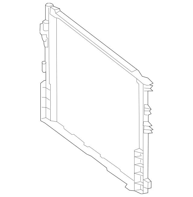 99504141864 - : Supporting Frame for Mercedes-Benz: GLA250 Image