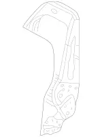 2089102134 - Front Seats: Backrest Frame for Mercedes-Benz Image