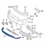 PJ6Z17626SAPTM - Body: Lower Cover for Ford: Escape Image