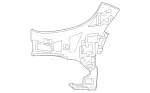2178850765 - Body: Side Mount for Mercedes-Benz Image