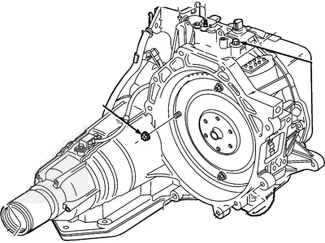 4F1Z7000CBRM - Automatic Transmission: Trans-axle for Ford: Taurus | Mercury: Sable Image