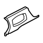 FR3Z7804338AA - Body: Bezel for Ford Image