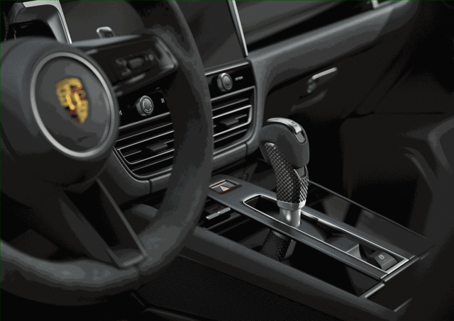 95B713139AGOX7 - : Selector Lever Black for Porsche: Macan Image