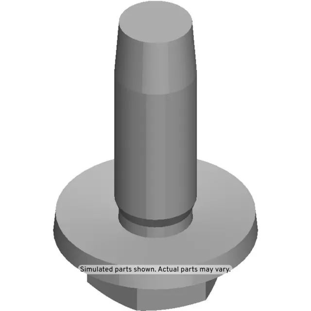 11549052 - : Part# 11549052 Center Buckle Bolt for Chevrolet: Silverado 2500 HD, Silverado 3500 HD, Suburban, Tahoe | GMC: Sierra 2500 HD, Sierra 3500 HD, Yukon, Yukon XL Image