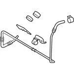 FL3Z7B028N - Cooling System: Inlet Tube for Ford: F-150 Image