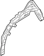 767511LA0A - Body: Inner Wheelhouse for INFINITI: QX56, QX80 Image