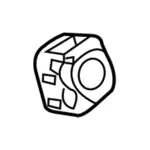 6N7Z15000AA - : Clock for FORD Image