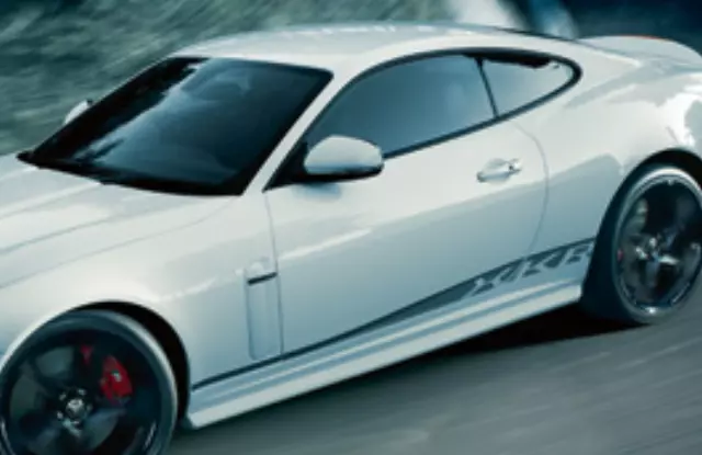 C2P21331 - Exterior: Black Cat Decal - Right-Hand for Jaguar Image