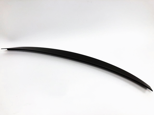 ZAW071600GDSP - : Black Rear Lip Spoiler And Mirror Cap Kit for Audi: A5 Quattro, A5 Sportback, S5 Image