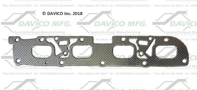 663432 - Exhaust: Stand alone Exact-Fit exhaust manifold for DAVICO CONVERTERS Image