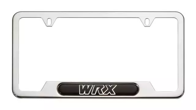 Subaru Stainless Steel License Plate Frame WRX OEM NEW - Subaru (SOA342L122)