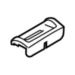 DA8Z7406256AB - Body: Bezel for Ford: Flex Image