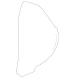 21868028017H52 - Body: End Cap for Mercedes-Benz Image