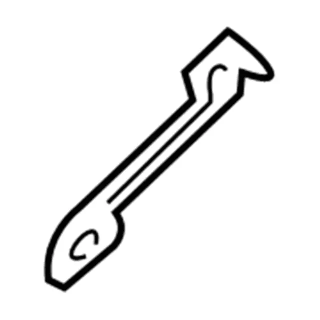 FR3Z7643268B - : Latch Bracket for Ford: Mustang Image