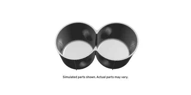 22758023 - : Cocoa Front Floor Console Cup Holder Liner for GM Image