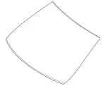 1726700300 - : Windshield for Mercedes-Benz: SLC300, SLC43 AMG, SLK250, SLK300, SLK350, SLK55 AMG Image